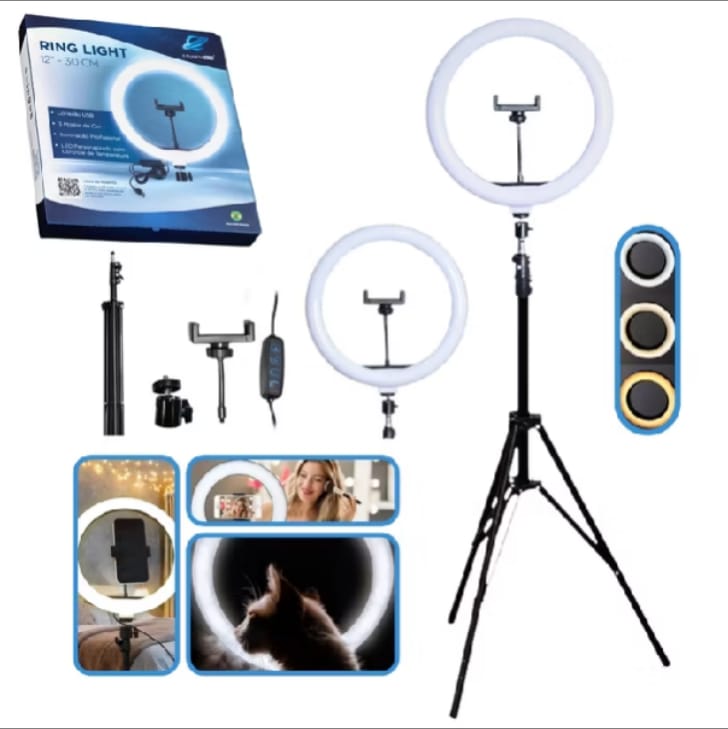 Kit Ring Light Profissional